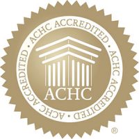 ACHC Gold Seal of Accreditation ACHC Gold Seal of Accreditation