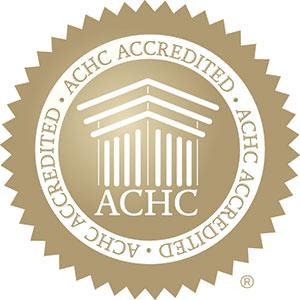 ACHC Gold Seal of Accreditation ACHC Gold Seal of NCP Accreditation