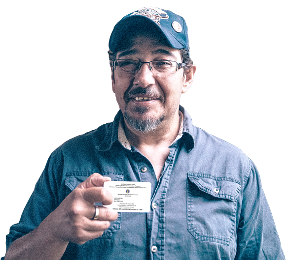 Atomic Worker Holding DOL White Card